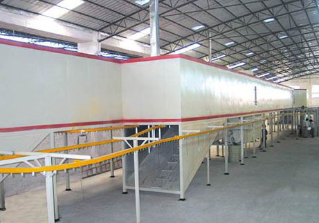 單層管噴涂生產(chǎn)線